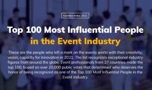 who are MICE industry experts eventprofs thought leaders B2B influencers list