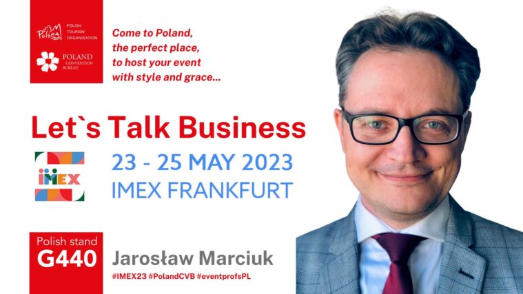 Jaroslaw Marciuk Poland Convention Bureau IMEX FRANKFURT